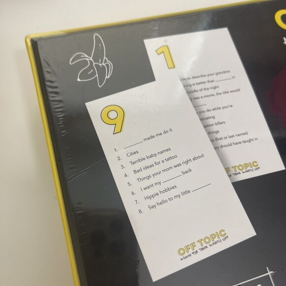 Off Topic A Game For Those Slightly Off Adult Party Board Game Night NEW! - Picture 3 of 5